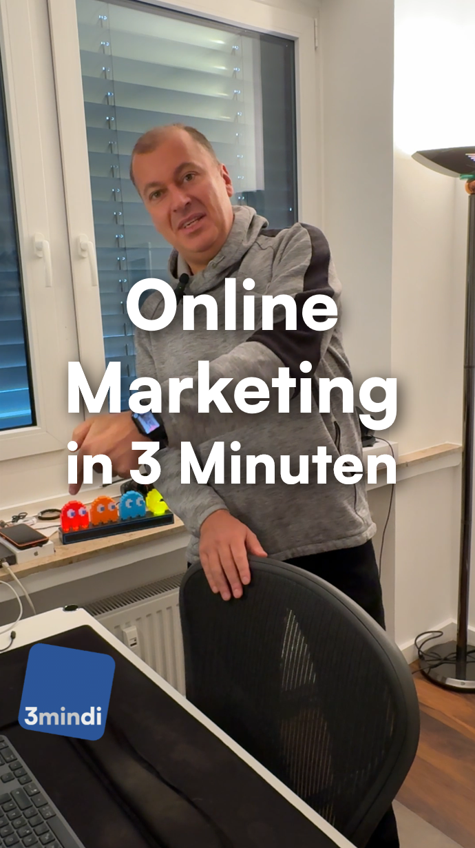 3 Minuten: Digital Marketing